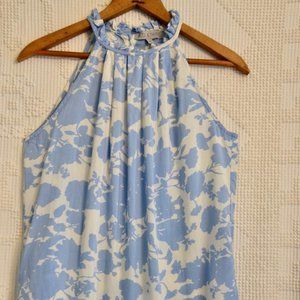 Floral Sleeveless Blouse